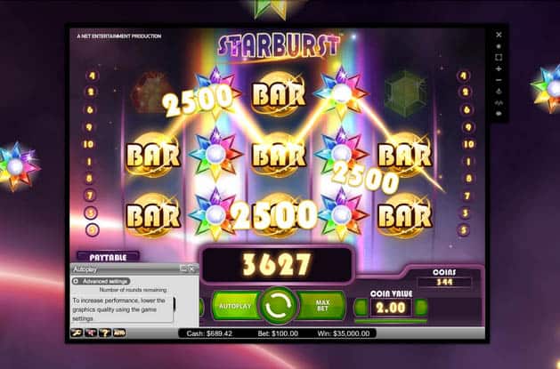 большой выигрыш в starburst в слоте от netent big win starburst