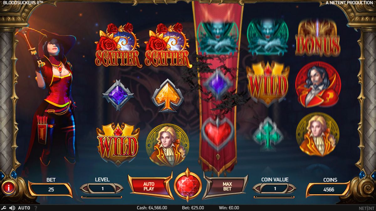 blood suckers 2 новый слот от netent